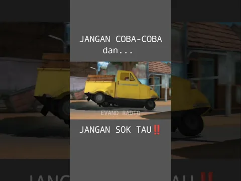 JANGAN coba² dan JANGAN SOK TAU‼️#ai #animasi