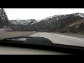 Donner Pass time lapse Reno NV to Sacramento CA via hwy 80