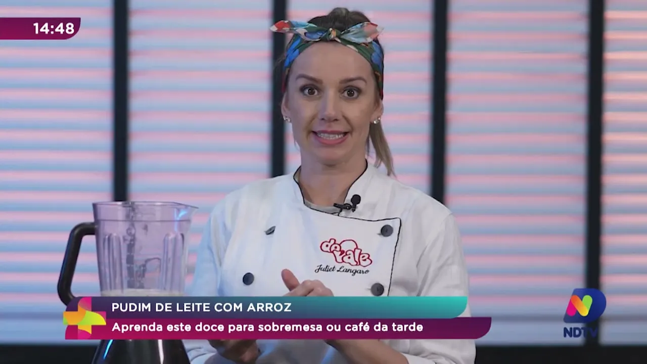 Aprenda a fazer pudim de leite com arroz