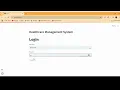 Healthcare Management application using python Admin and Doctor roles
