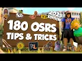 180 OSRS Tips Tricks 2025