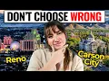 Reno vs Carson City Which One Is Right for You