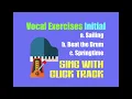Sailing | Beat The Drum | Springtime | Trinity Initial Vocal Exercises | Piano Accompaniment