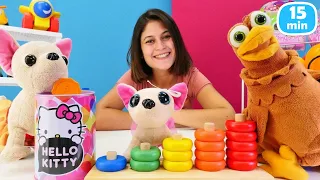 Ayşe ve Loli mağazada Lulu'ya hediye seçiyorlar | Kız oyunları