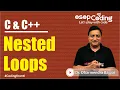Nested Loops in C Example Use of Nested loops for Beginners C Tutorial -