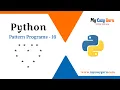 Pattern Program 16 Heart Shape Pattern Program Python Pattern Programs in Hindi