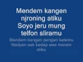 Download Lagu Mendem Kangen Lirik