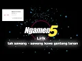 Download Lagu Tak sawang sawang kowe ganteng tenan | NGAMEN 5 | LIRIK