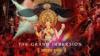the grand immersion 2 lalbaughcha raja visarjan 2025 snapsage cinematics