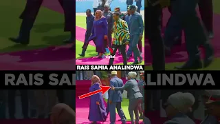 Mlinzi Wa Rais Samia Yupo Makini 