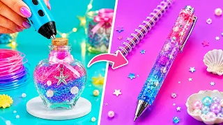 3D Pen + Hot Glue = WHAT?! 🤯 Creative Craft Challenge by 123 GO! Trends