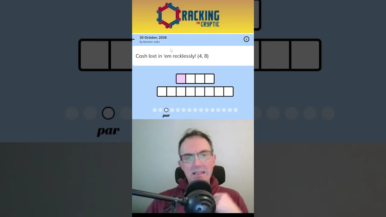 MinuteCryptic in a Minute - 20 October 2026 - #vegas