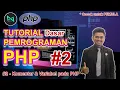 Cara Menggunakan KOMENTAR VARIABEL pada PHP - Belajar PHP Dasar