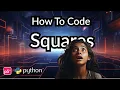 How to code rectangles and squares in P5 Python Coding For Kids