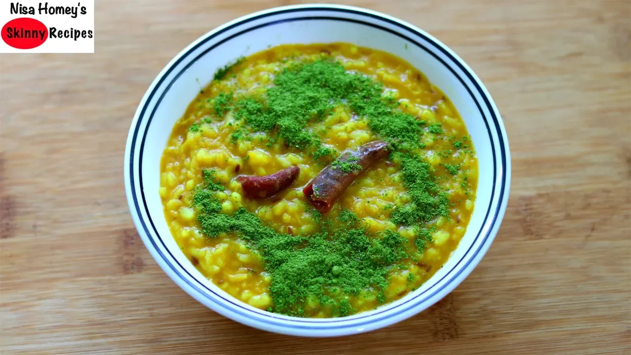 Lunch In 15 Minutes - Healthy Khichdi Recipe - Bachelor / PG Hostel Cooking   Skinny Recipes