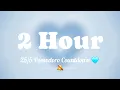Study With Blue Heart Aura Timer 2 Hour Pomodoro Timer Aesthetic Study Session