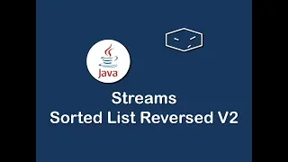 streams sorted list reversed v2 in java