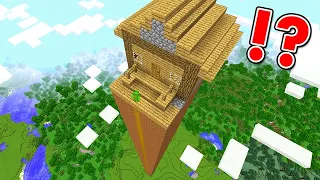 Download Climbing THE SECRET TOWER HOUSE - Minecraft MP3