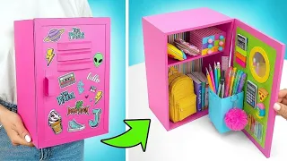 ¡Casillero Escolar DIY! ✏️📚 Organizador Mini para Regreso a Clases