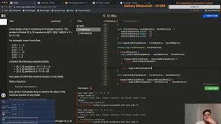 Codility session MaxProductOfThree