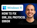 How to Fix Err Ssl Protocol Error Windows 11 2026 GUIDE