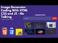 Image Generator - Using HTML CSS JavaScript