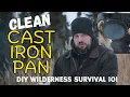 How to Clean a Cast Iron Skillet in the Wild Wilderness Survival 101