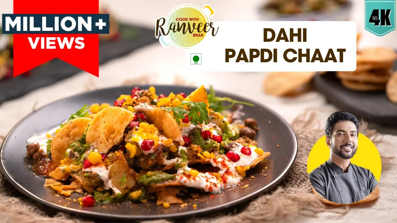 Dahi Papdi Chaat            Perfect Papdi at home   Chef Ranveer Brar