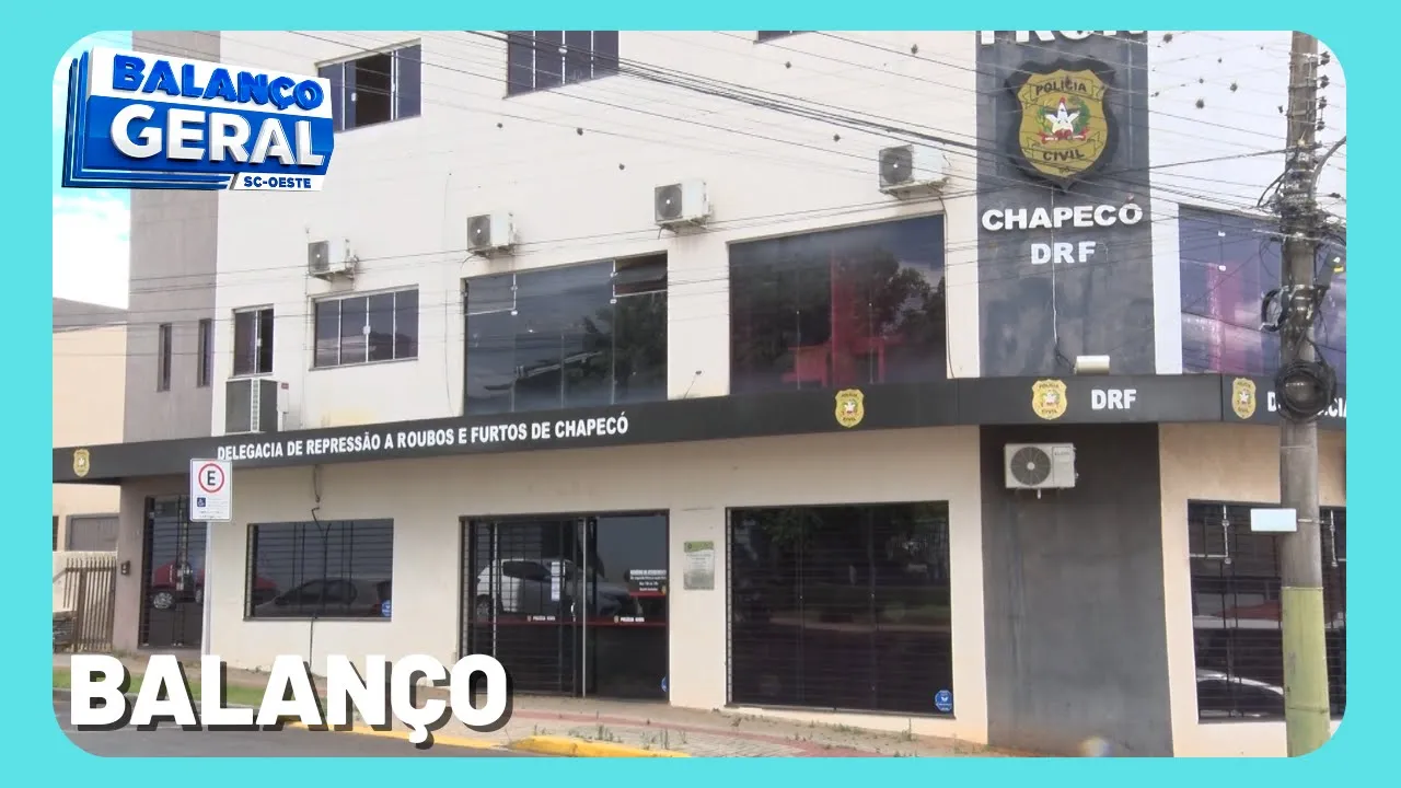 Delegacia de repressão a roubos e furtos de Chapecó apresenta balanço das prisões