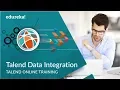 Talend Data Integration Tutorial Talend Tutorial For Beginners Talend Online Training Edureka