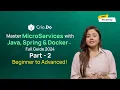 Master Microservices with Java Spring Docker - Full Guide 2024 Cloud Kubernetes APIs Part