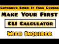 Develop a CLI-Calculator Using Inquirer Typescript Learning Governor s IT Initiative
