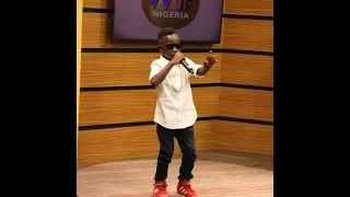 kid rapper eustace osaremen drop hot bars on wake up nigeria