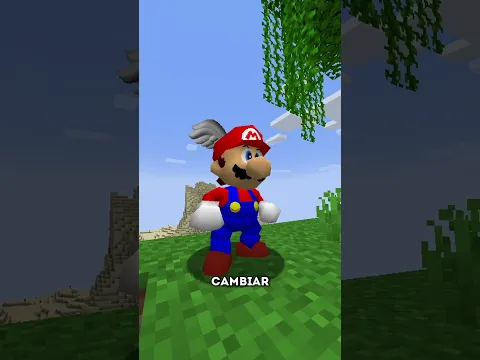 MARIO 64 EN MINECRAFT! 🍄 #shorts