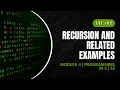 Recursion in C EST102 Programming in C MODULE 4 KTU Anna Thomas SJCET
