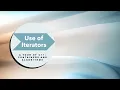 Use Of Iterators A Tour of C Containers and Algorithms