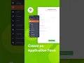 How to Create an Application Form