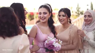 العروس تغني بيوم خطبتها    لورين دريعي   كليب خطبة دندنها