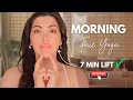 Download Lagu 7-Minute Morning Face Yoga to De-Puff \u0026 Lift Your Face Naturally (No Botox!) 💆🏻‍♀️🌿✨️ 