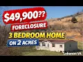 Foreclosure Home on 2 Acres for 49 900 in Lebanon VA Cheap Homes in Virginia