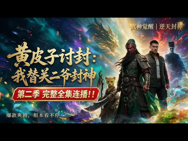 黃皮子討封：我替關二爺封神1-80最终完结版