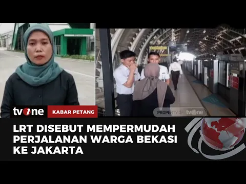 Uji Coba LRT Jabodebek, Warga Butuhkan Transportasi Penunjang