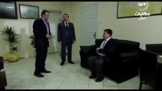 ميماتي و بولوت مشهد مضحك مع صاحب الميناء من وادي الذئاب الجزء   الحلقة    دندنها