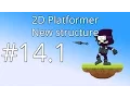 14 1 Unity 5 tutorial for beginners 2D Platformer - New structure