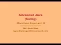 Java Swing Mock Exam Project-part 08