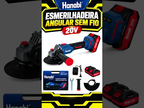 Profissional, Esmerilhadeira Hanabi será mesmo? #123fernando #shorts #tools