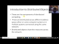 Lecture 1 - Distributed Objects and Basics of Remote Procedure Call RPC