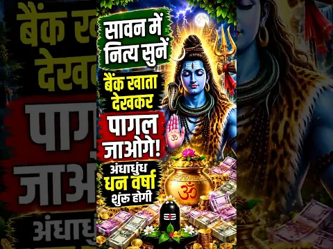सावन का चमत्कारी शिव मंत्र, सुनते ही बदलने लगेगी किस्मत #sawanspecial #shivmantra #shorts