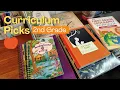 2nd Grade Curriculum Picks Math Language Arts Geography Bible Study 2026-2027