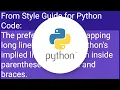 Multiline f-string in Python